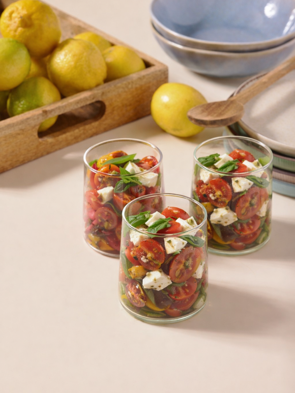 כוסיות סלט קפרזה